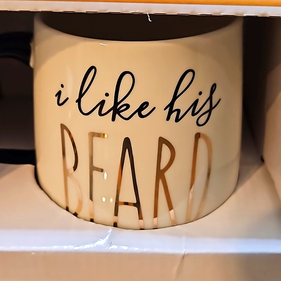 NWT - Francesca's His & Hers 12oz Coffee Cups - Picture 3 of 5